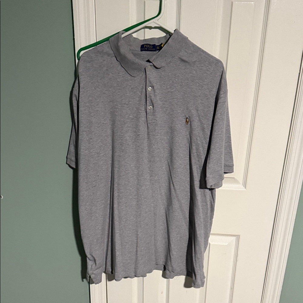 Polo by Ralph Lauren Classic Gray Polo Shirt